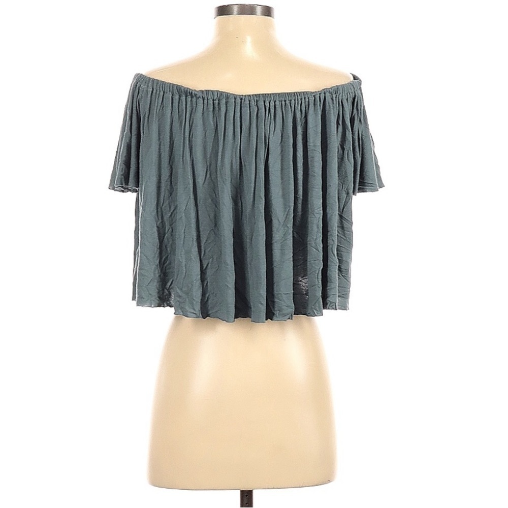 Truly Madly Deeply Off The Shoulder Crop Top l SIZE S - Picture 2 of 8